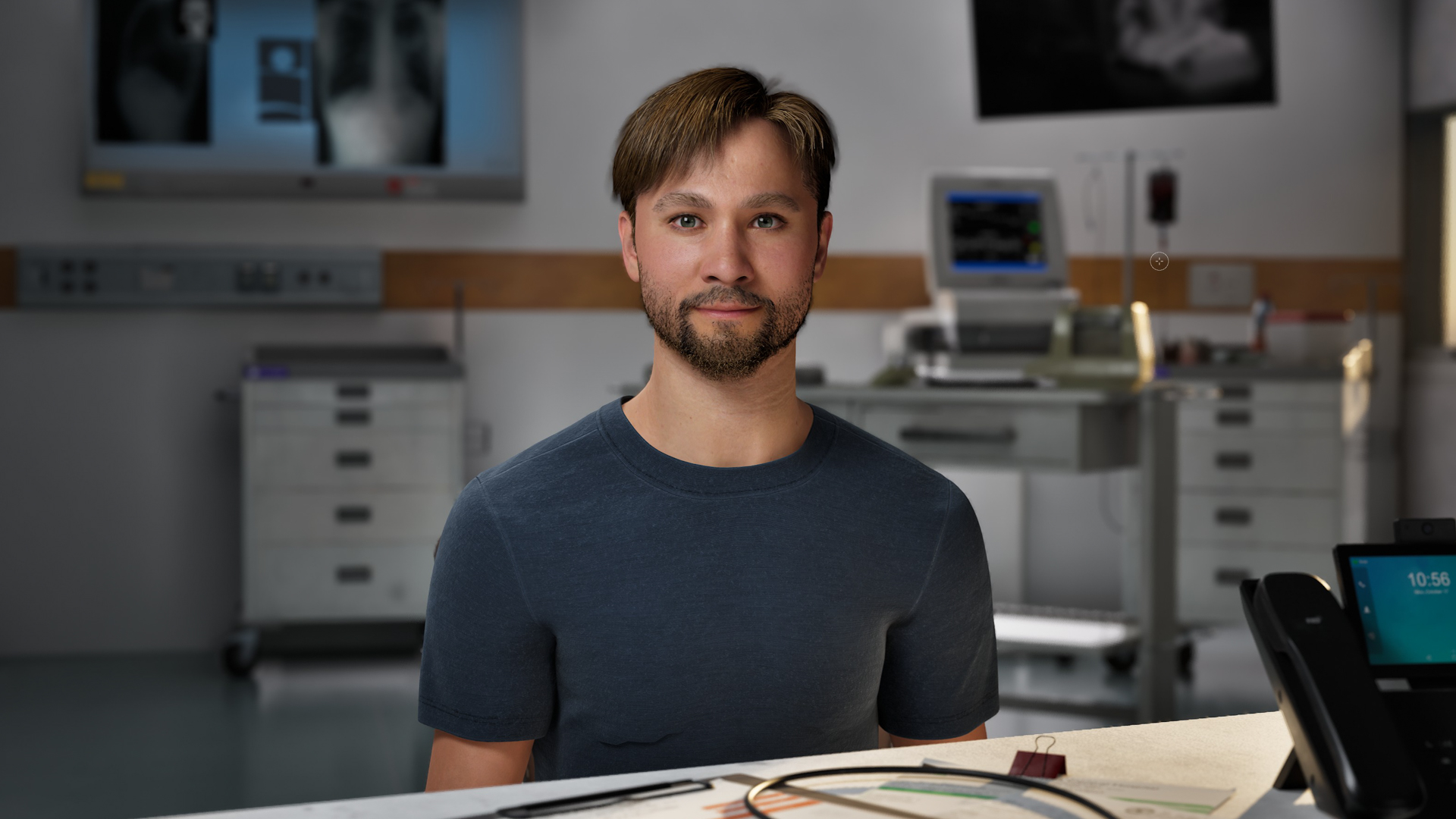 Emotionale Patientin